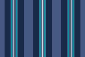Nostalgia texture vertical, crease seamless background fabric. Store stripe pattern textile lines in blue and dark colors. vector