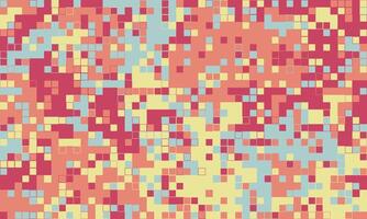 Abstract pixel art background. Warm, pastel color palette creates a calming yet dynamic visual. Perfect for website banners, app interfaces, or textile designs. vector