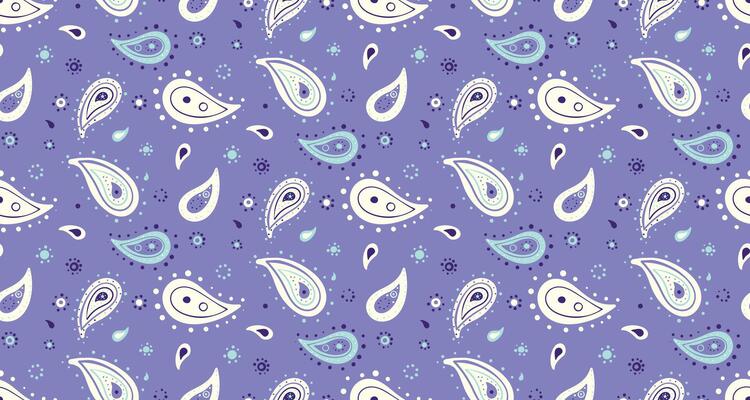 Art paisley on minimal textured. Artistic ethnicity to surface image. Botanical mandala at trend sample.