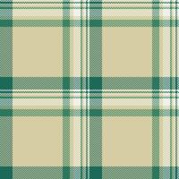 Page background seamless texture, sexy plaid check textile. Continuity pattern fabric tartan in light and teal colors. vector