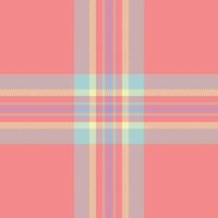 Site tartan pattern check, trim seamless texture fabric. Free plaid background textile in light and tulip colors. vector