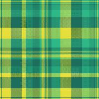 Vibrant green and yellow plaid pattern. Perfect for textile design, website backgrounds, or fashion projects. This cheerful, energetic texture evokes feelings of spring and optimism. vector