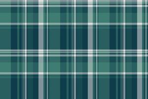 Straight background pattern , tablecloth seamless texture tartan. Mesh fabric check textile plaid in dark and teal colors. vector