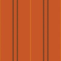 Dreamy stripe vertical, french texture pattern seamless. Huxurious fabric textile background lines in orange and dark colors. vector