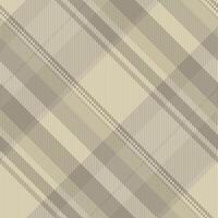 Abstract diagonal plaid pattern in muted beige and taupe tones. Elegant and versatile, perfect for textile design, website backgrounds, or packaging. vector
