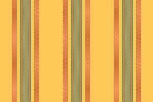 Ehanksgiving texture background stripe, place vertical seamless textile. Sribal fabric lines pattern in amber and red colors. vector