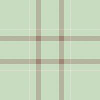 Subtle mint green and taupe plaid pattern. Elegant, minimalist design perfect for backgrounds, textiles, or website design. Evokes a sense of calm and sophistication. vector