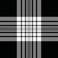 Stylish monochrome plaid pattern. Perfect for textile designs, website backgrounds, or fashion illustrations. vector