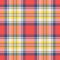 Versatile textile swatch featuring a seamless plaid design. Perfect for fashion, decor, and creative projects, offering a stylish and timeless pattern. vector