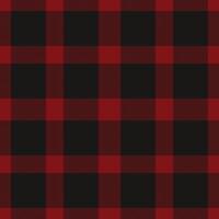 Purchase seamless check textile, school fabric background texture. Detailed plaid tartan pattern in maroon and black colors. vector