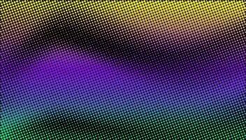 Halftone pattern with a vibrant gradient vector