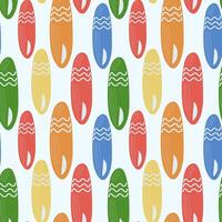 Vibrant and colorful seamless pattern featuring abstract shapes on a light background vector