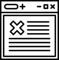 Web Rejected Creative Best Design vector