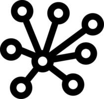 Network Connection Line Design vector