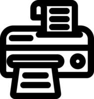 Printer Print Machine Icon vector