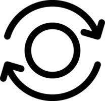 Recycle Reuse Arrow Icon vector