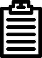 Clipboard Document Note Icon vector