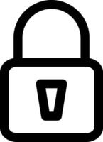 Lock Security Padlock Icon vector