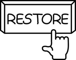 Restore Deleted Data Now vector