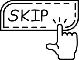 Skip to Next Section vector