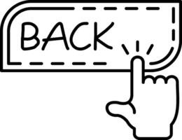 Back to Previous Page vector