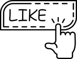 Like Content Post Now vector