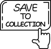 Save to Collection Feature vector