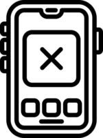 Multiply Button Calculator App vector