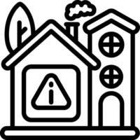 Error Alert in Smart System vector
