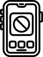Access Denied Ban Icon vector