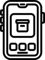File Archive Storage App vector