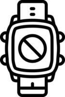 Smartwatch Restricted Ban Access vector