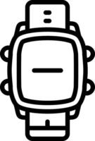 Smartwatch Subtract Feature Tool vector