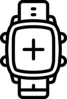 Smartwatch Add New Feature vector