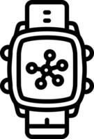 Smartwatch Wireless Network Signal vector