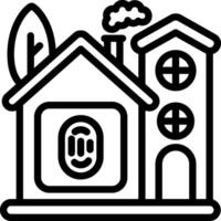 Fingerprint Smart Door Access vector