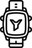 Smartwatch Smart Funnel Filter vector