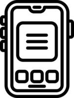 Menu Navigation App Icon vector