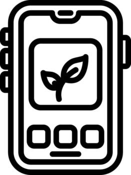 eco modo móvil función vector