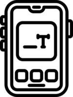 Typing Text Input Feature vector