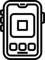 Stop Button Media Icon vector