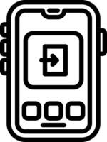 Exit Button App Close vector