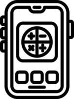 Calculator Math App Icon vector