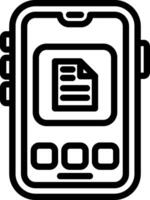 File Manager Mobile App vector