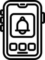 Alarm Clock Reminder Icon vector