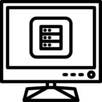 Database storage in smart tv system vector