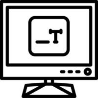 Smart tv virtual keyboard typing vector