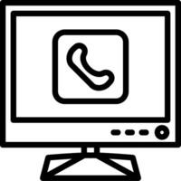 Phone connected with smart tv interface vector
