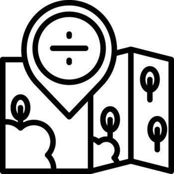 dividir ubicación areas característica vector