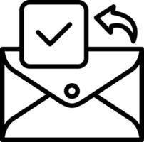 Tick Mark on Verified Emails vector
